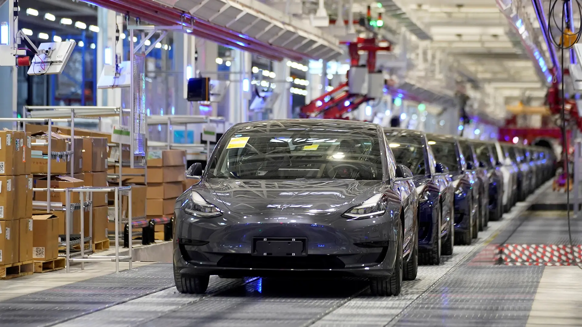 tesla şanhay model y